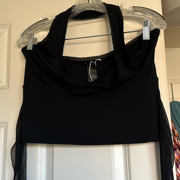 Vintage Black Halter Top - Picture 2 of 2